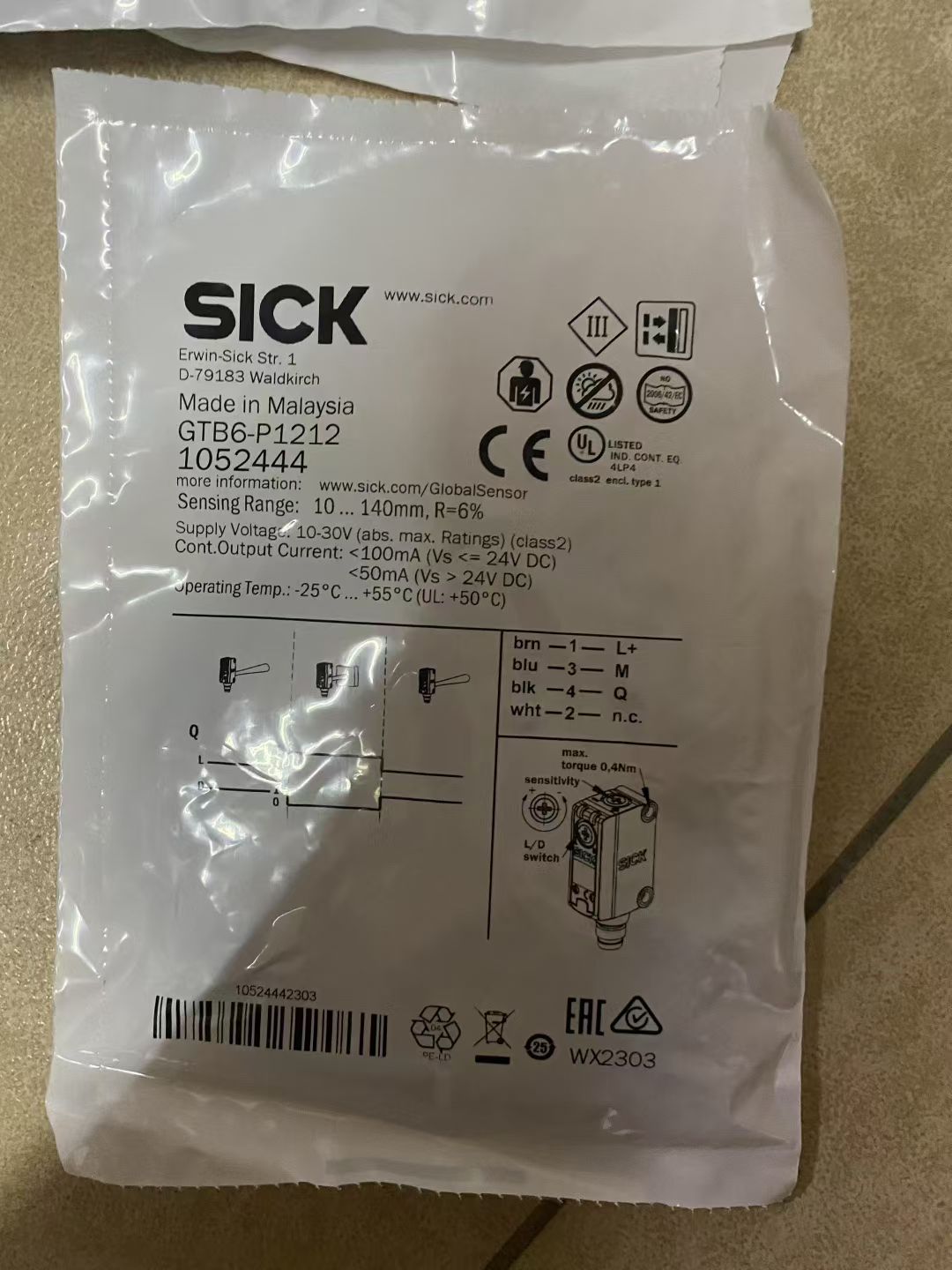SICK GTB6-P1212