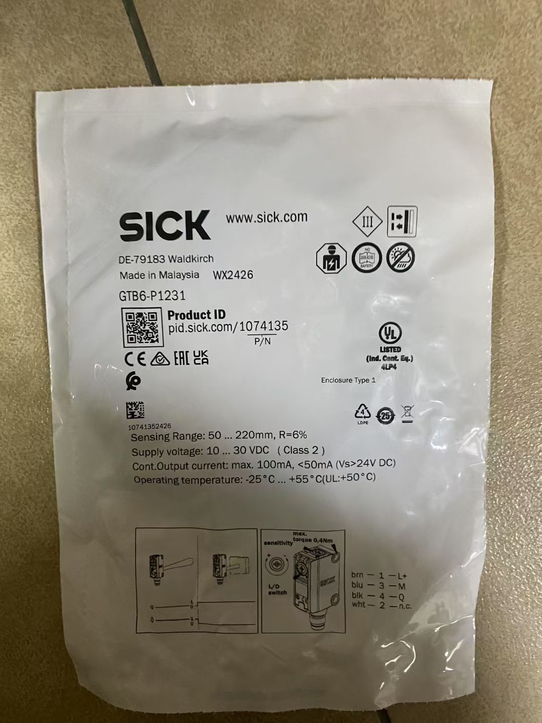 SICK GTB6-P1231