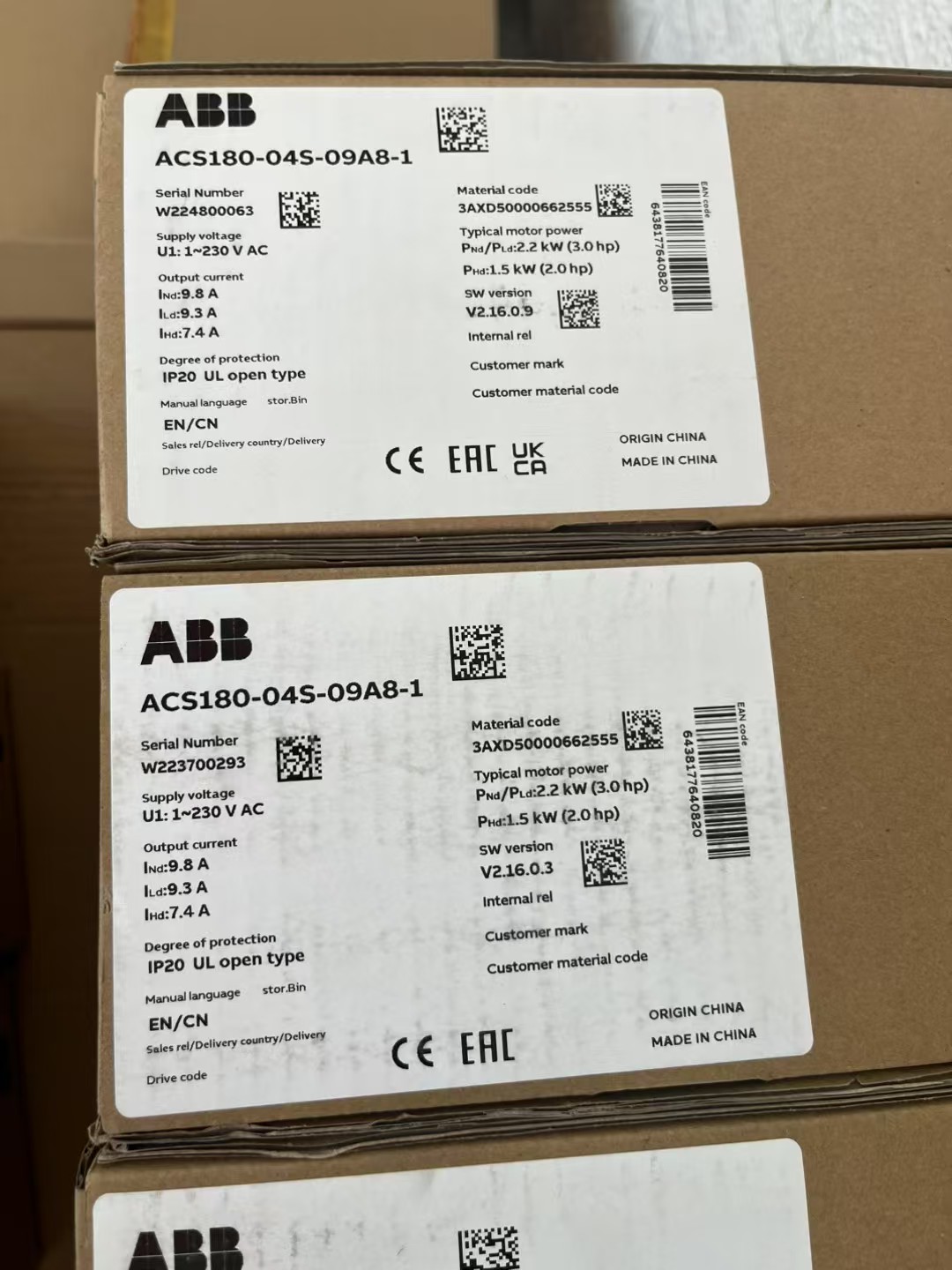 ABB ACS180-04S-09A8-1