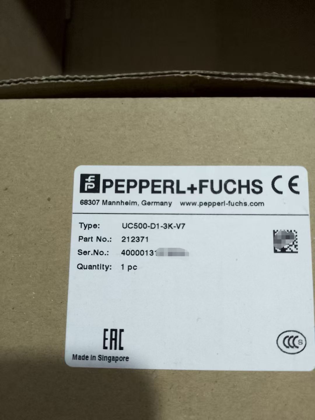 p+f UB500-18GM75-E5-V15